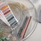 Martha Stewart Brody Divided Lazy Susan Organizer W/ 5 Removable Bins, 360Deg Rotating Desk Organizer, 12in, Clear BE-PB5503-CLR-MS - alternate 2
